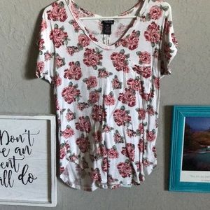 soft flower shirt
